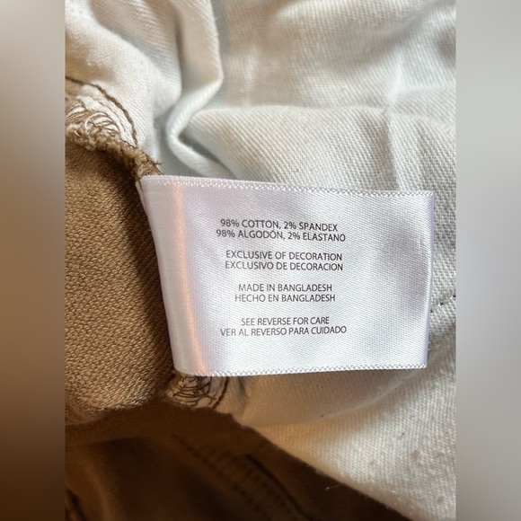 Banana Republic Men's Brown Solid Slim Jeans 34x30 - Picture 3 of 9